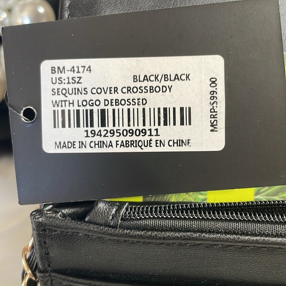 Badgly Mischka Sequin Bag - Picture 5 of 6